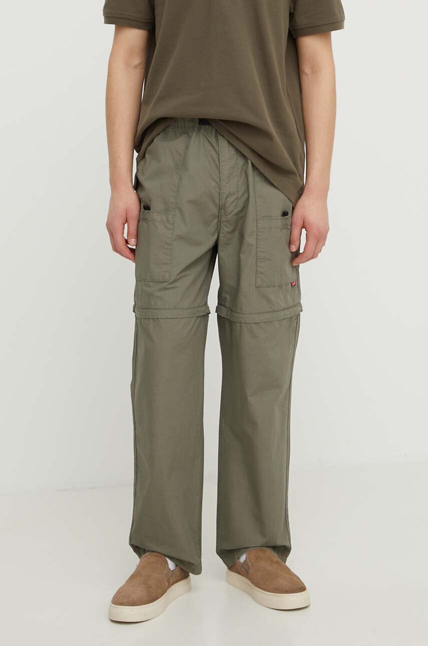 Levi's pantaloni barbati, culoarea gri, drept