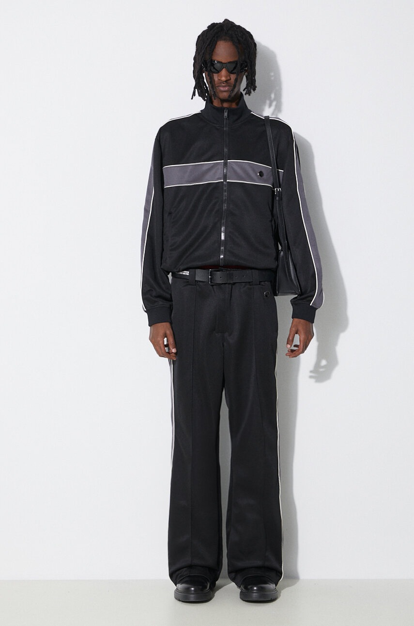 Παντελόνι φόρμας AMBUSH Track Pants χρώμα: μαύρο, BMCJ003S24JER φωτογραφία