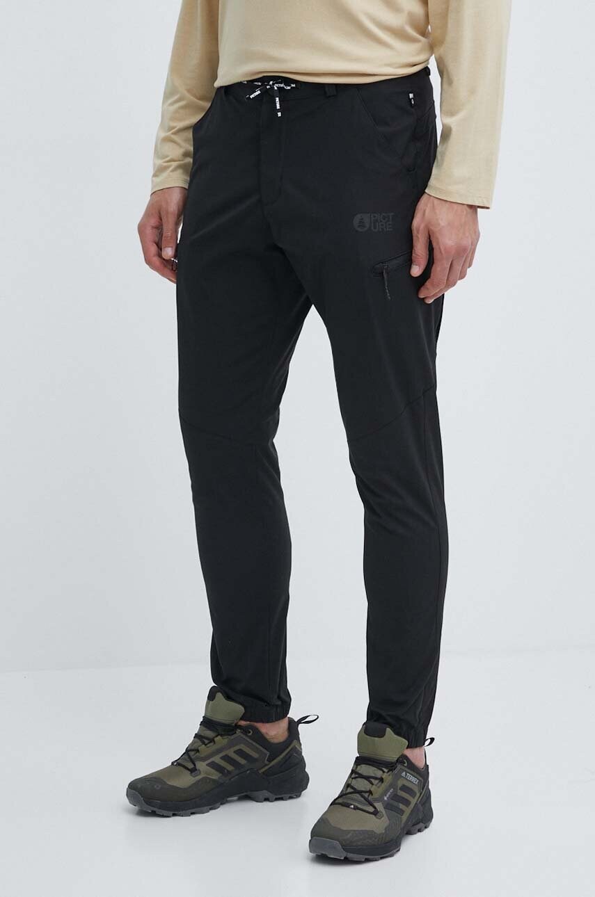 Picture pantaloni de exterior Alpho culoarea negru, MPT159