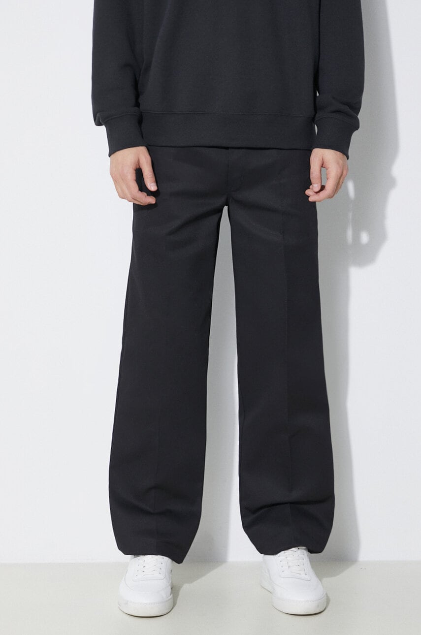 Dickies pantaloni WP873 barbati, culoarea negru, mulata, DK0A4XK9