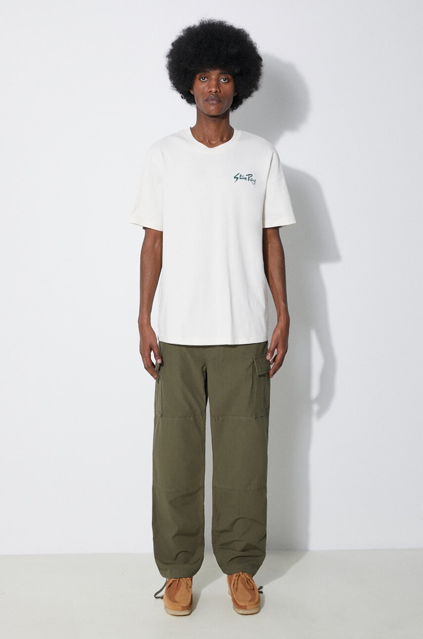 Βαμβακερό παντελόνι Stan Ray Cargo Pant χρώμα: πράσινο, CE2404263 φωτογραφία