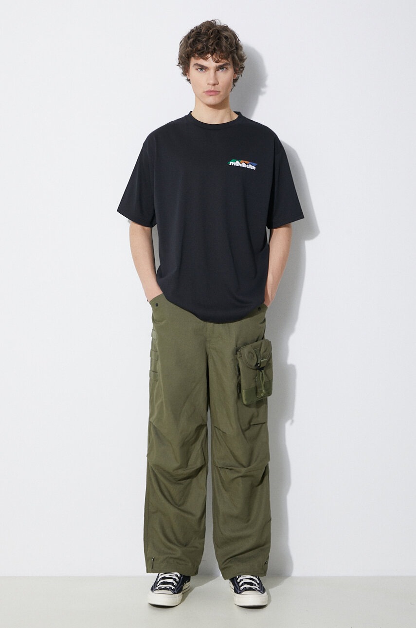 Παντελόνι Maharishi M.A.L.I.C.E. M51 Cargo Pants Cotton Hemp Twill 28 χρώμα: πράσινο, 5051.OLIVE φωτογραφία