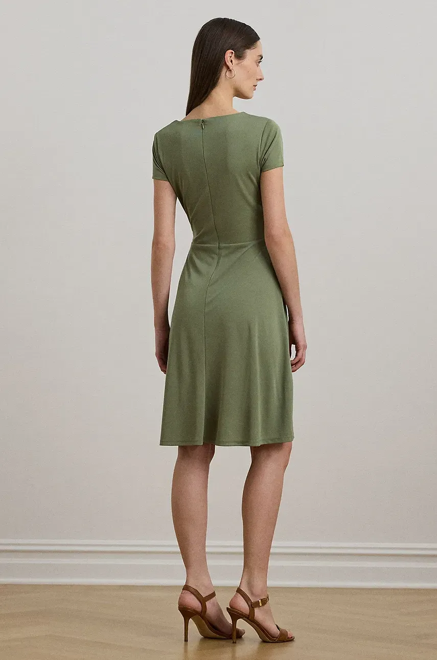 Сукня Lauren Ralph Lauren колір чорний mini розкльошена 250868161