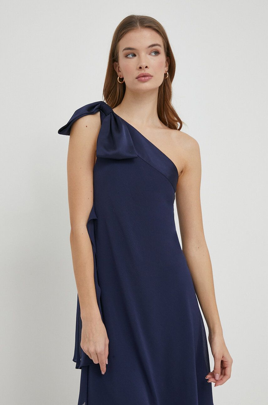Levně Šaty Lauren Ralph Lauren tmavomodrá barva, mini, 253937401