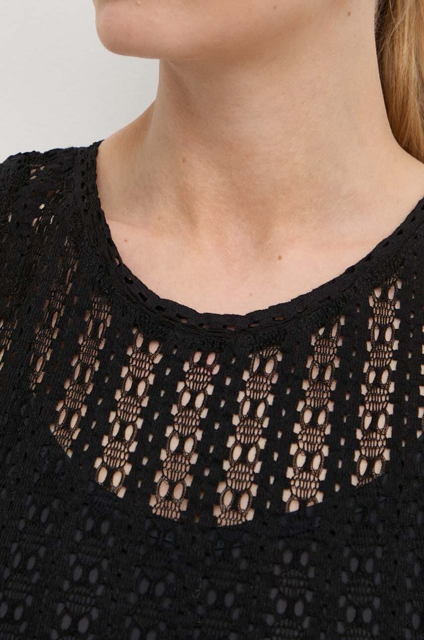 Сукня Pinko колір чорний midi облягаюча 103193 A1PY