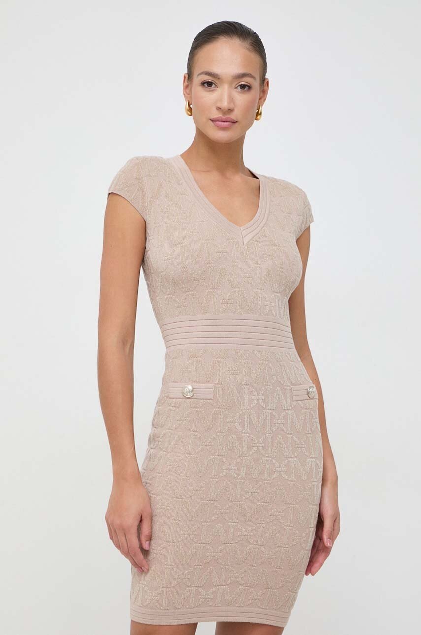 

Сукня Marciano Guess колір бежевий mini облягаюча