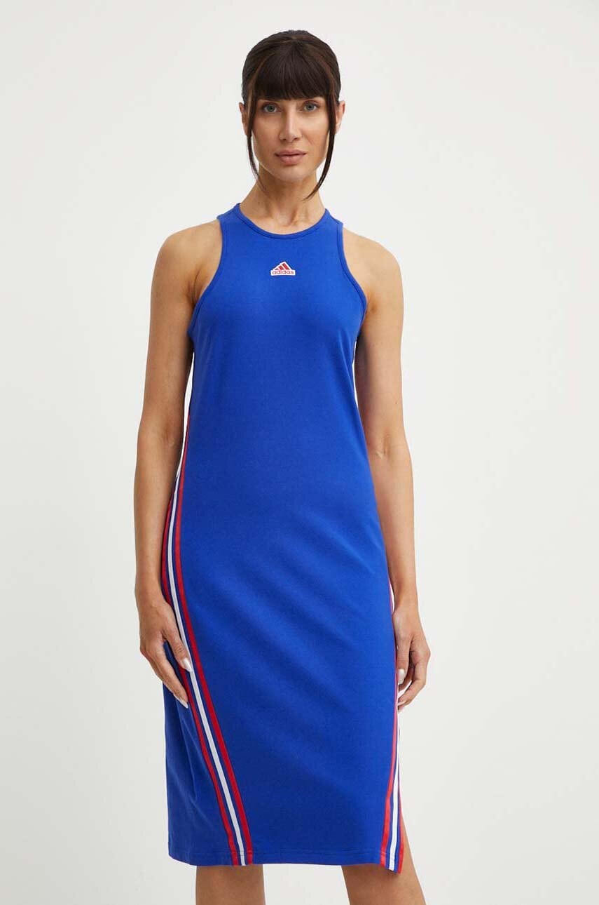 adidas rochie maxi, drept, IS3237