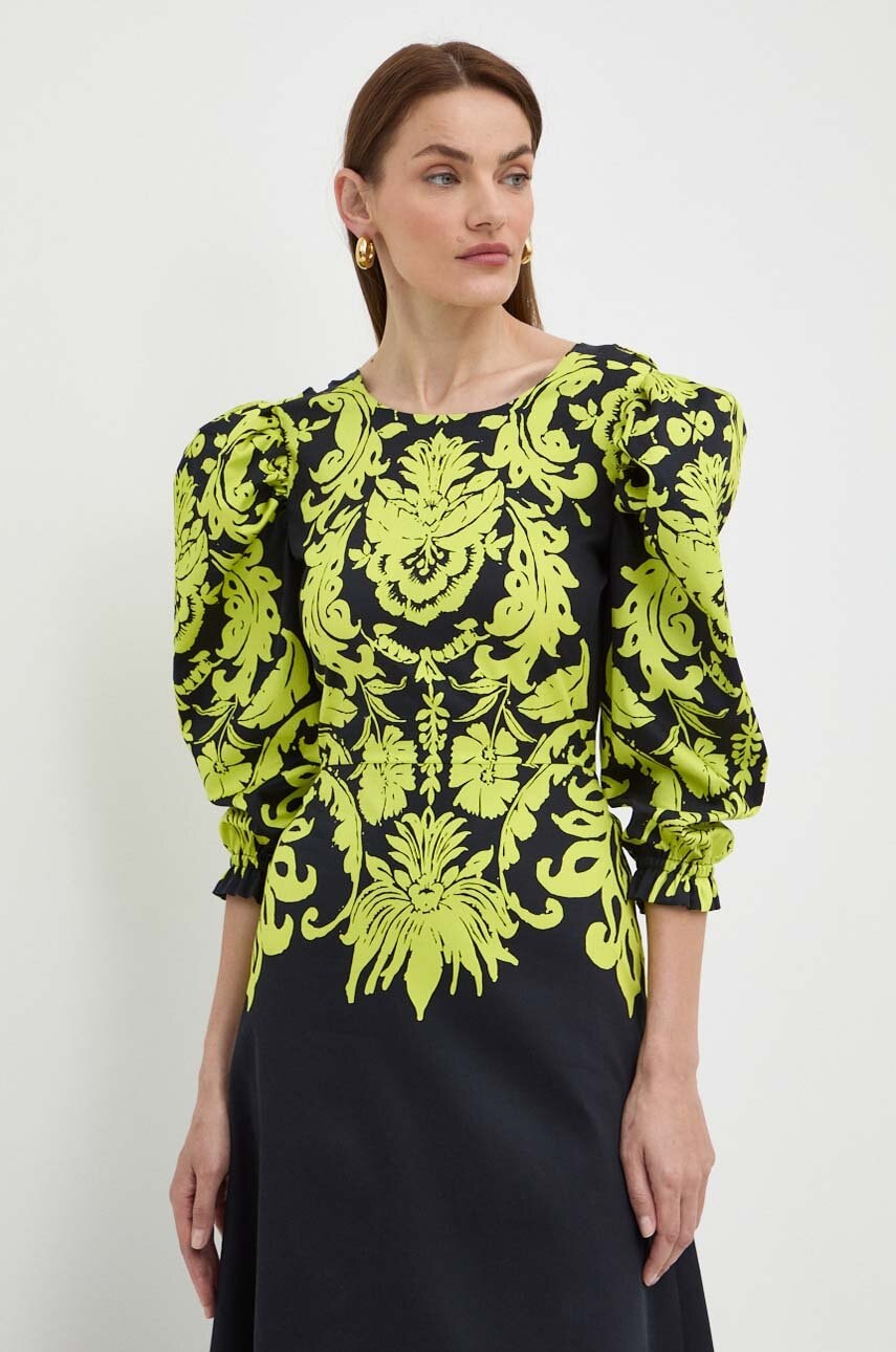 Сукня Luisa Spagnoli RUNWAY COLLECTION maxi розкльошена 541116