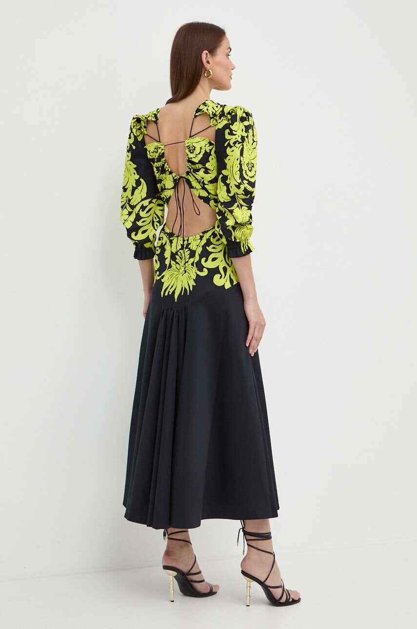 Сукня Luisa Spagnoli RUNWAY COLLECTION maxi розкльошена 541116