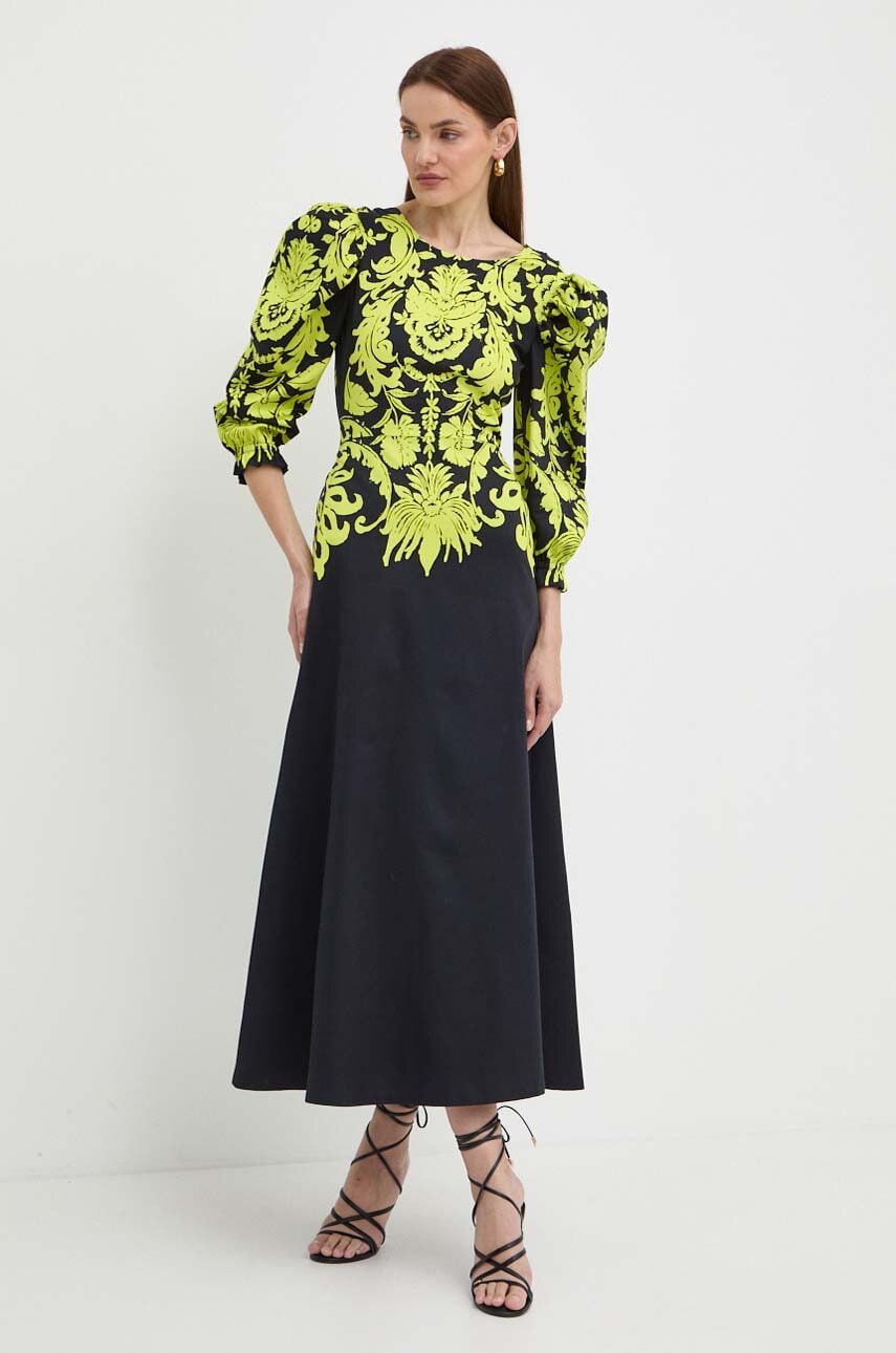 Сукня Luisa Spagnoli RUNWAY COLLECTION maxi розкльошена 541116