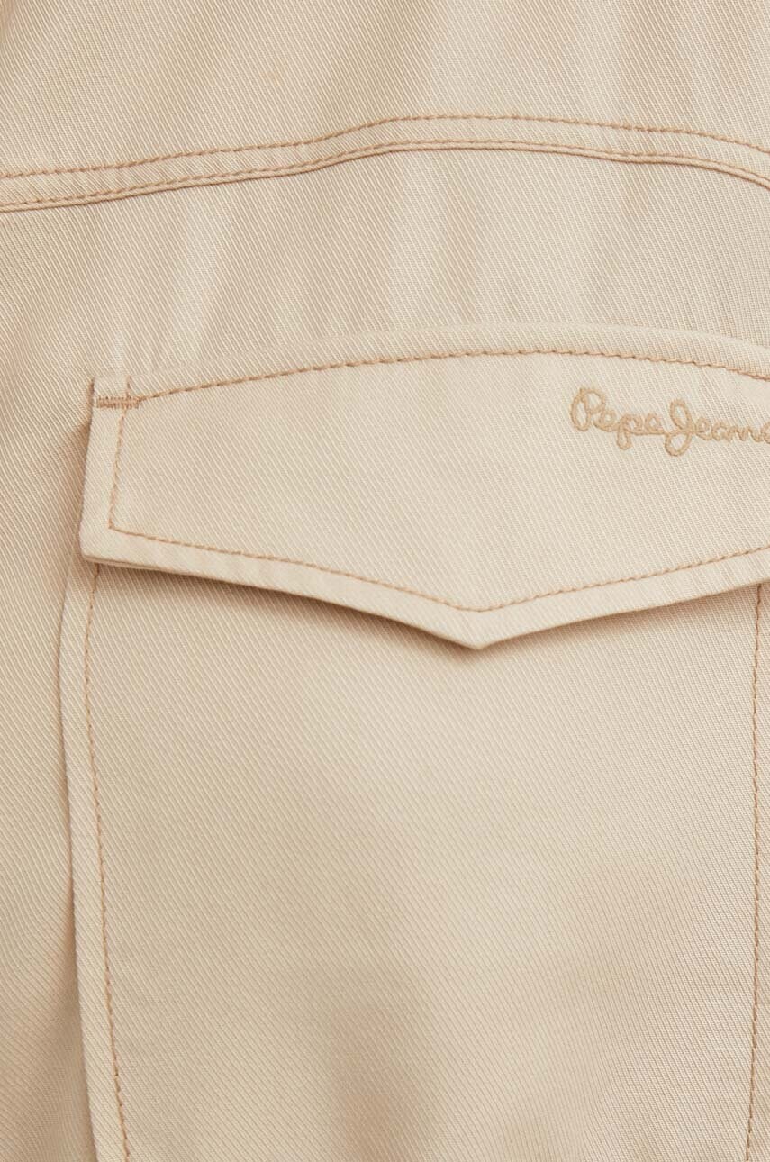 Сукня Pepe Jeans Beate колір бежевий mini пряма