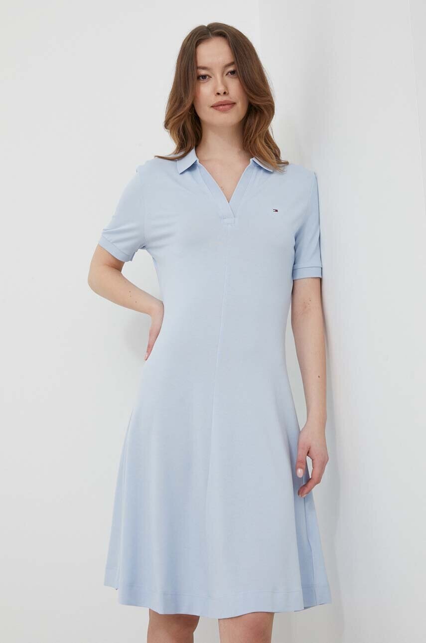 Levně Šaty Tommy Hilfiger mini, WW0WW41567