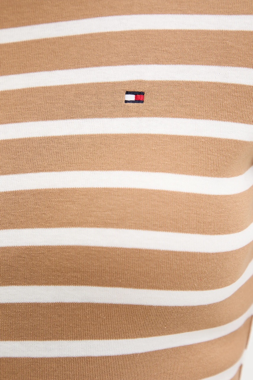 Βαμβακερό φόρεμα Tommy Hilfiger φωτογραφία