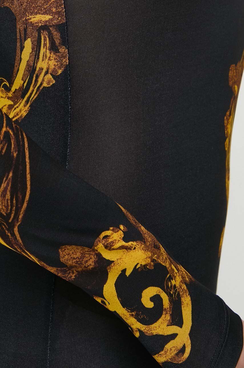Сукня Versace Jeans Couture колір чорний mini облягаюча