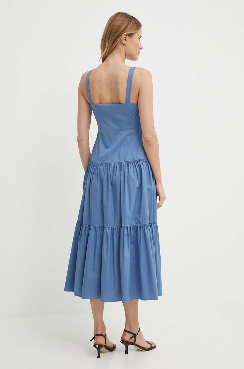 Lauren Ralph Lauren ruha midi, harang alakú, 250933434 termék 2. képe
