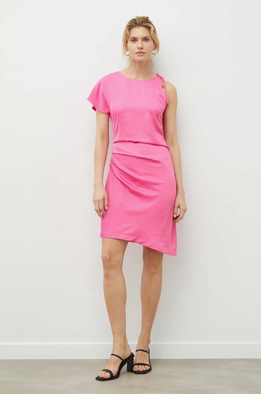 2NDDAY rochie culoarea roz, mini, drept
