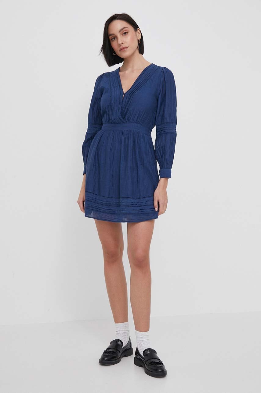 Φόρεμα Pepe Jeans SUSI χρώμα: ναυτικό μπλε PL953527 φωτογραφία
