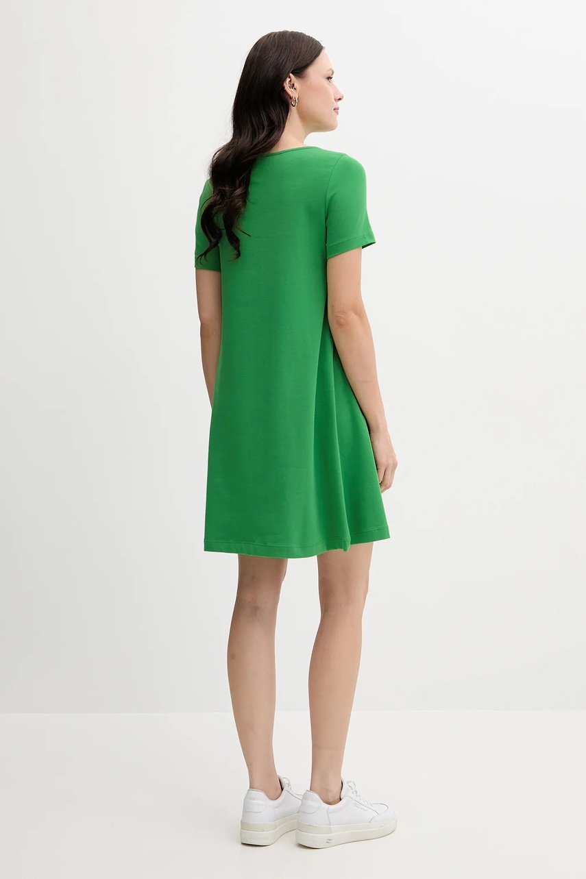 Сукня United Colors of Benetton колір зелений mini пряма 3Z1RDV01E