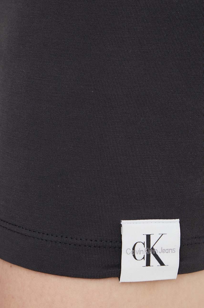 Сукня Calvin Klein Jeans колір чорний mini облягаюча J20J223045