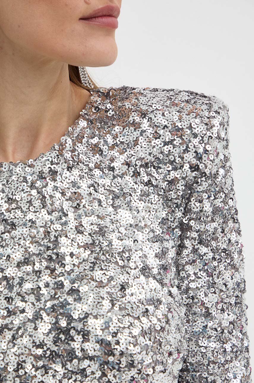 Сукня Elisabetta Franchi колір сірий maxi розкльошена AB59742E2