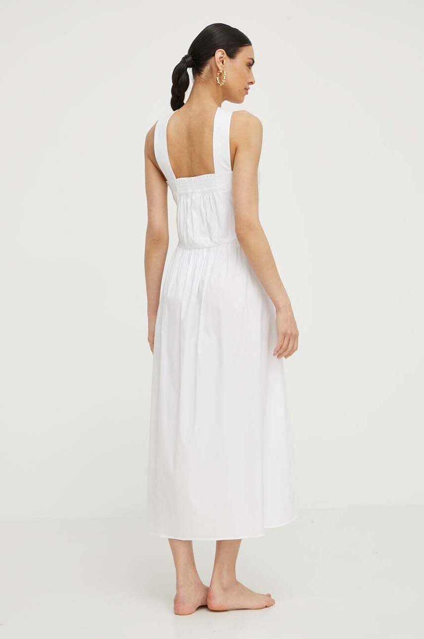 Пляжна сукня Max Mara Beachwear колір білий 