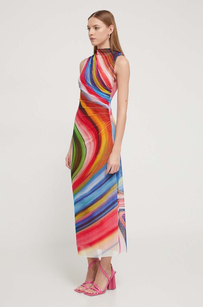 Сукня Desigual maxi облягаюча