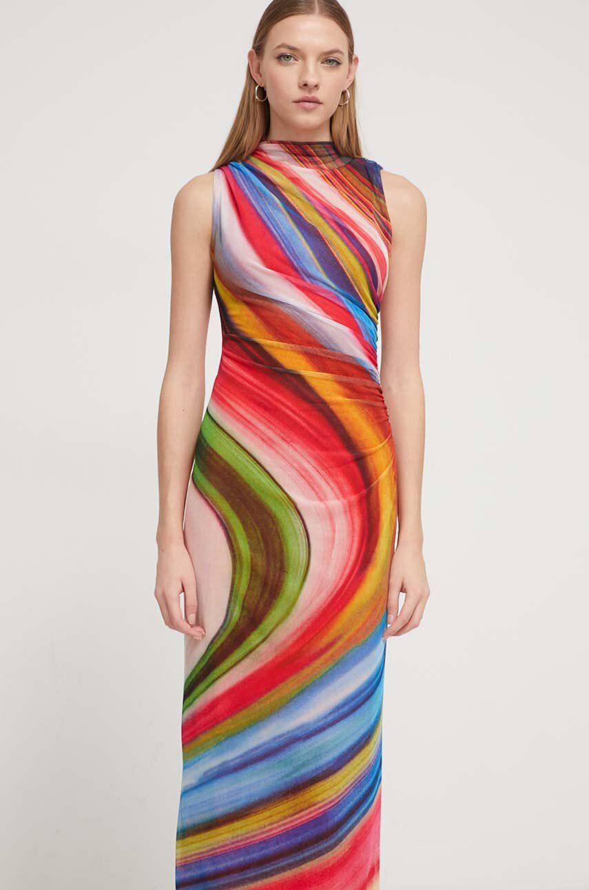 Сукня Desigual maxi облягаюча