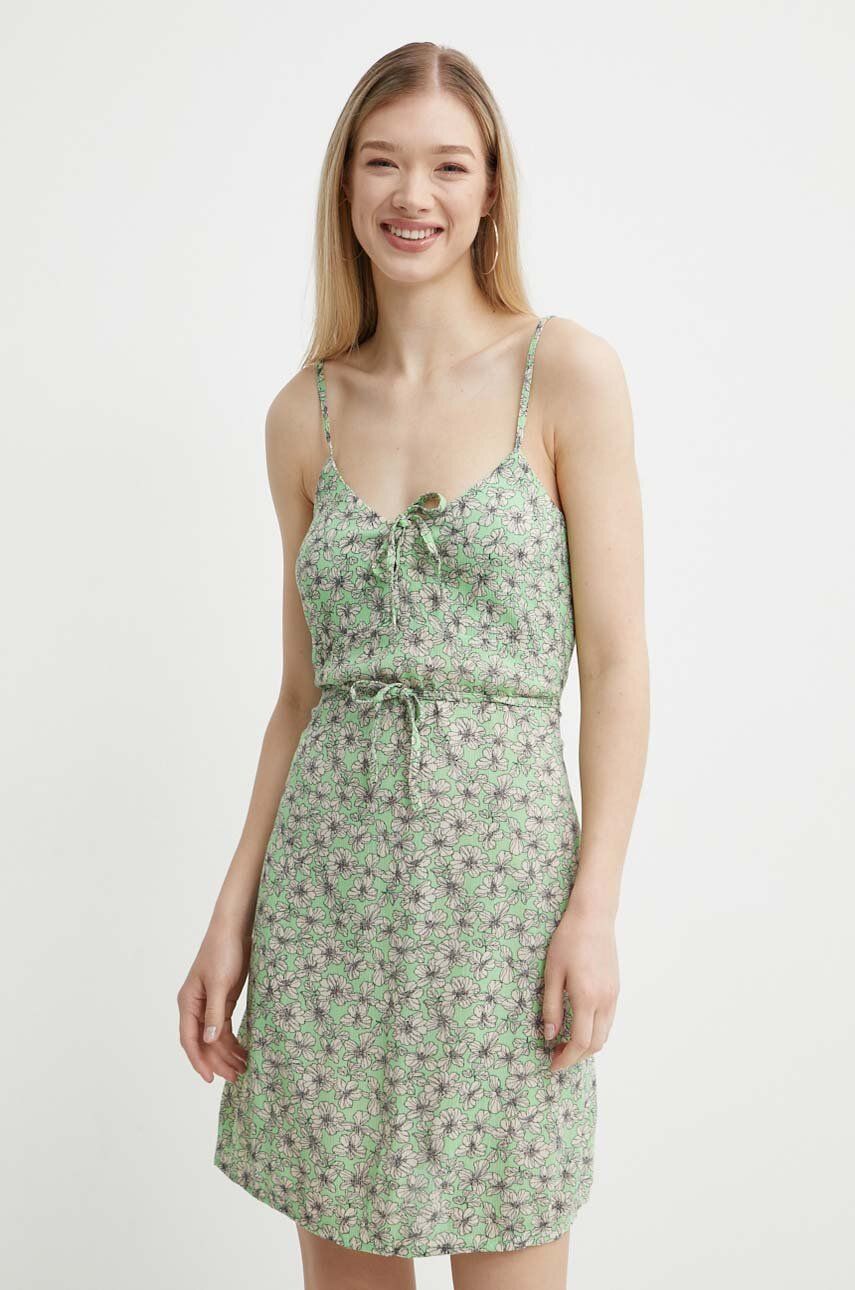 Protest rochie Prtroula culoarea verde, mini, evazată, 2611443