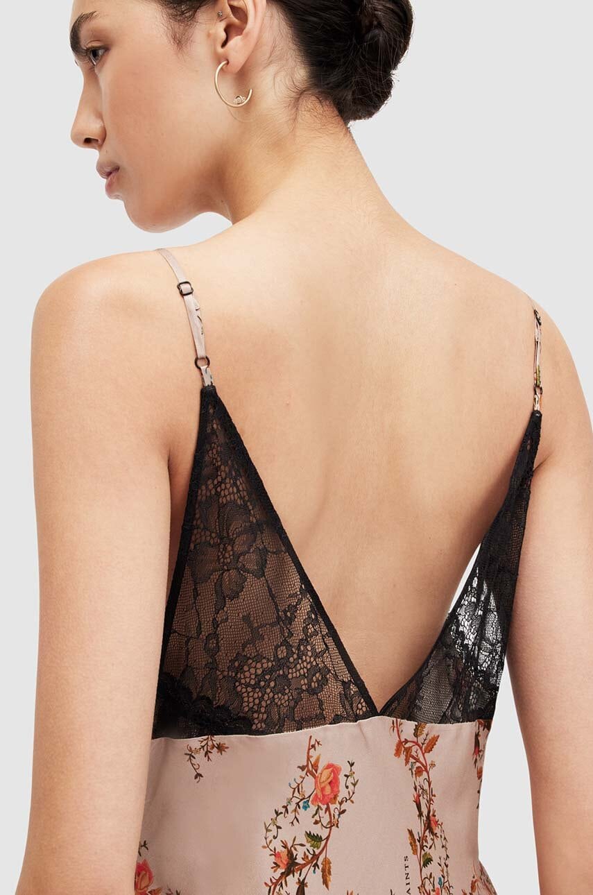 Сукня AllSaints IMMY OTO midi пряма
