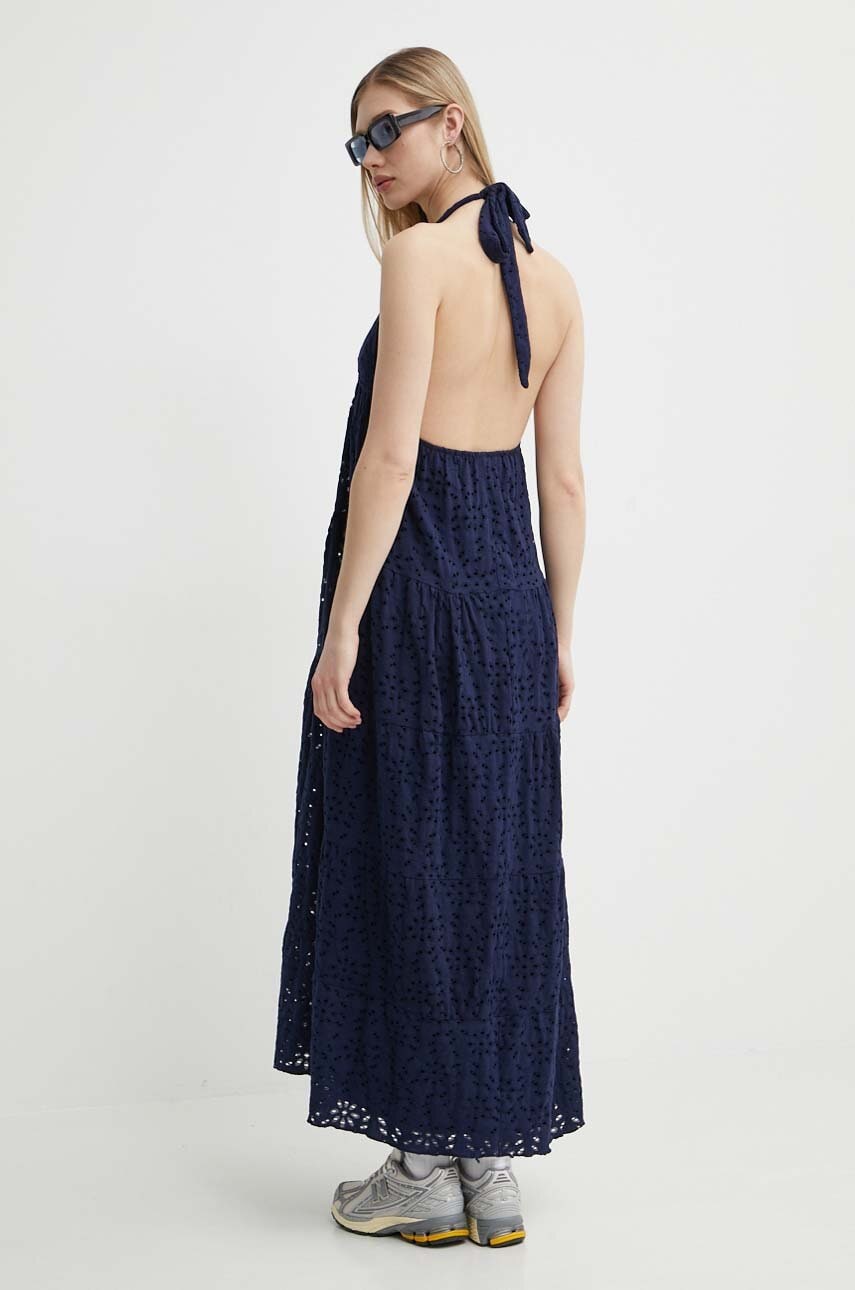Сукня Desigual TORONTO колір синій maxi розкльошена 24SWVK46