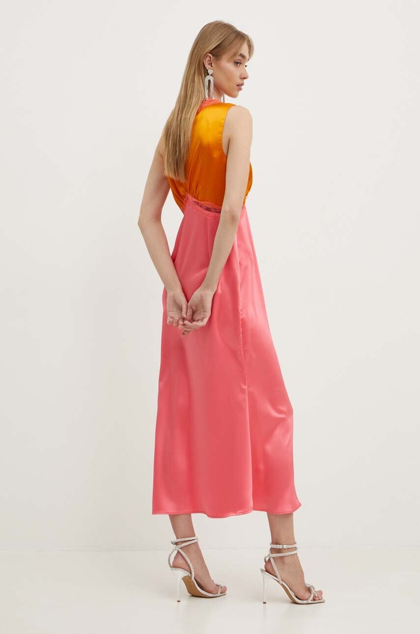 Сукня Never Fully Dressed Sleeveless May колір рожевий maxi пряма NFDDR1355