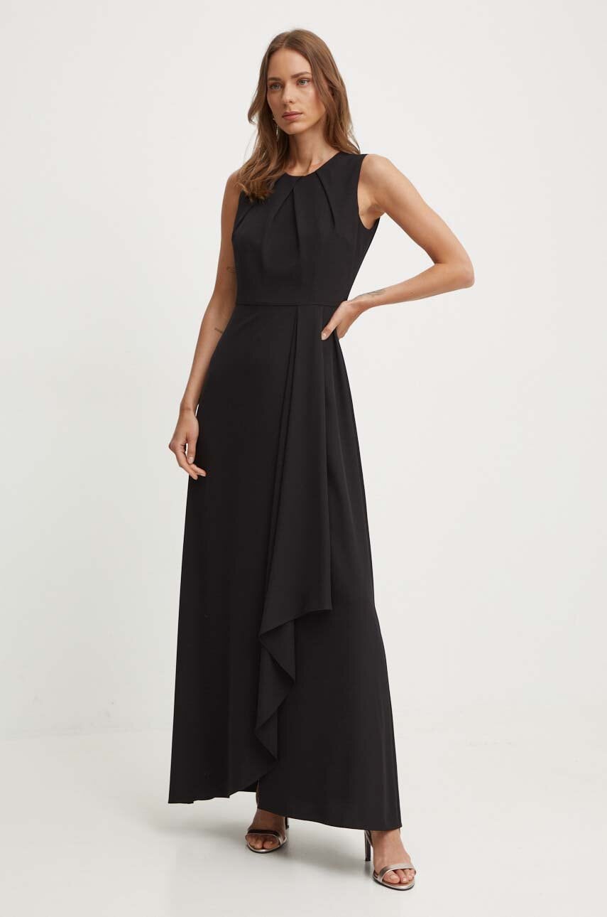 Sandro Ferrone rochie culoarea negru, maxi, evazati, SFS21XBDTOKIO Sandro Ferrone rochie culoarea negru, maxi, evazati, SFS21XBDTOKIO