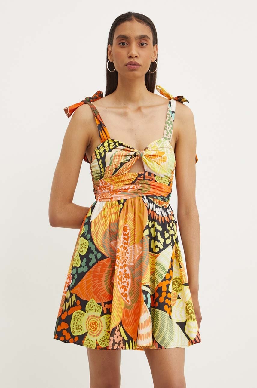 Never Fully Dressed rochie mini, mulata, NFDDR934 Never Fully Dressed rochie mini, mulata, NFDDR934