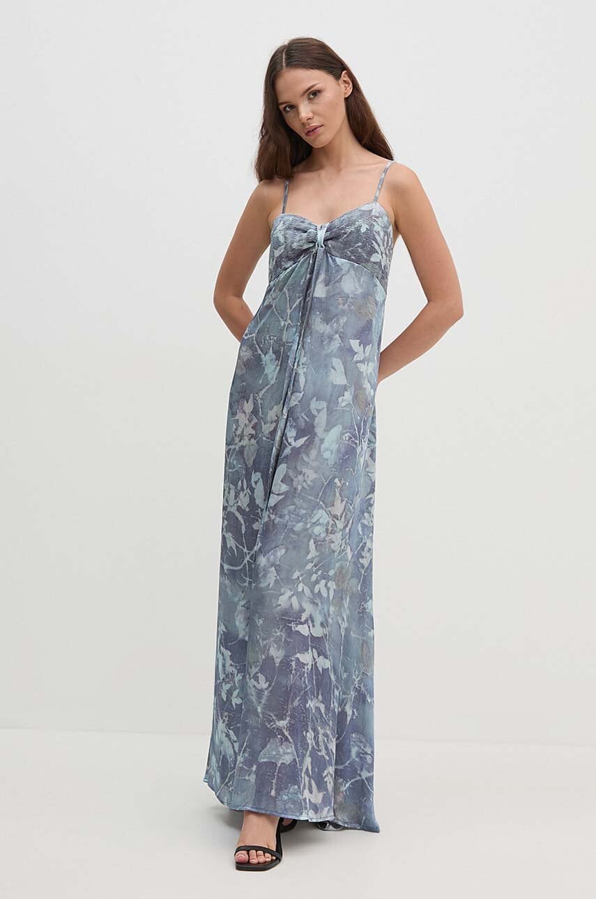 Sandro Ferrone rochie maxi, evazată, SFS32XBDMAIS