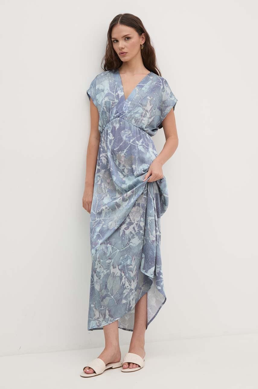 Sandro Ferrone rochie maxi, evazată, SFS32XBDMORISIA Sandro Ferrone rochie maxi, evazată, SFS32XBDMORISIA