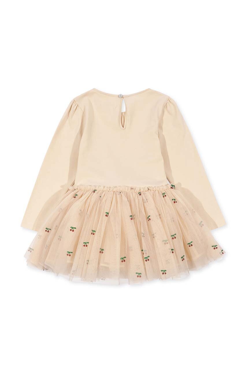 Детское платье Konges Sløjd цвет розовый mini расклешённая