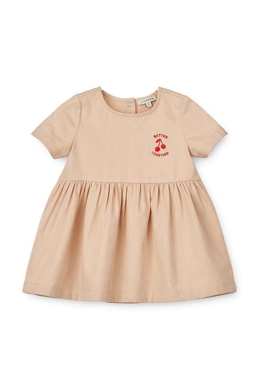 Liewood rochie din bumbac pentru bebeluși Livia Baby Dress