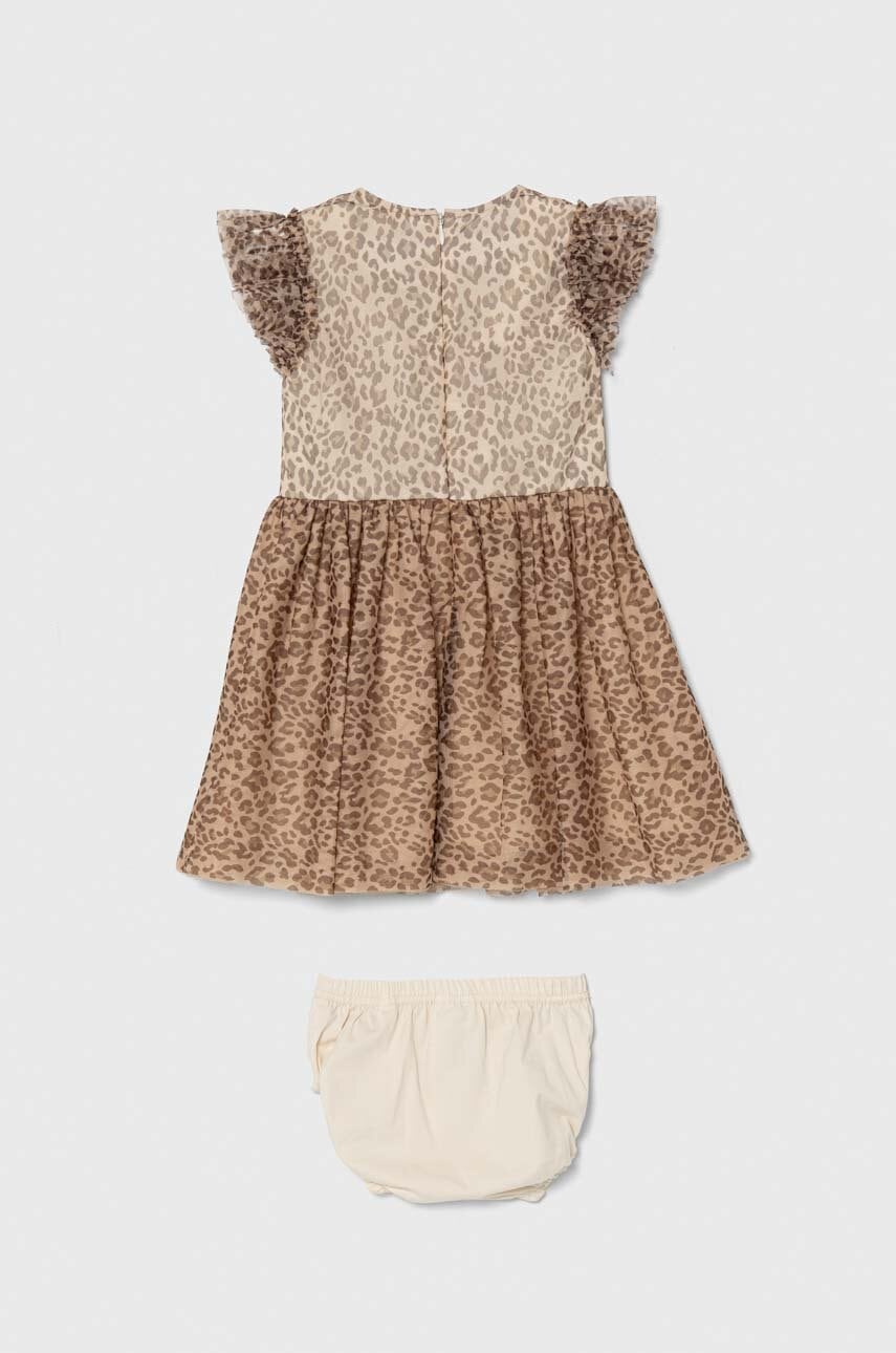 Детское платье Guess цвет коричневый mini расклешённая в Сумах Детское платье Guess цвет коричневый mini расклешённая в Сумах