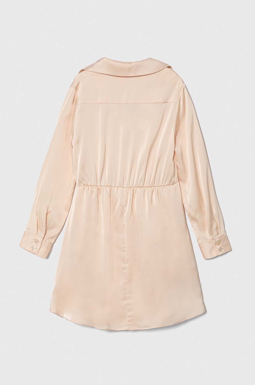 Детское платье Guess цвет оранжевый mini расклешённая