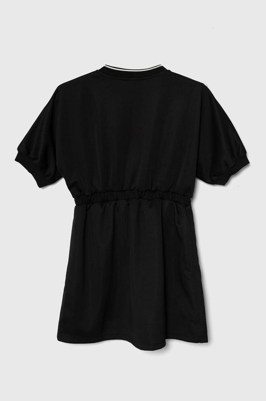 Дитяча сукня Calvin Klein Jeans колір чорний mini розкльошена