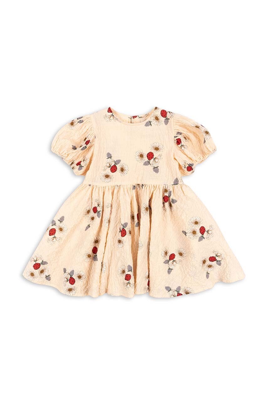 Детское платье Konges Sløjd цвет красный mini расклешённая