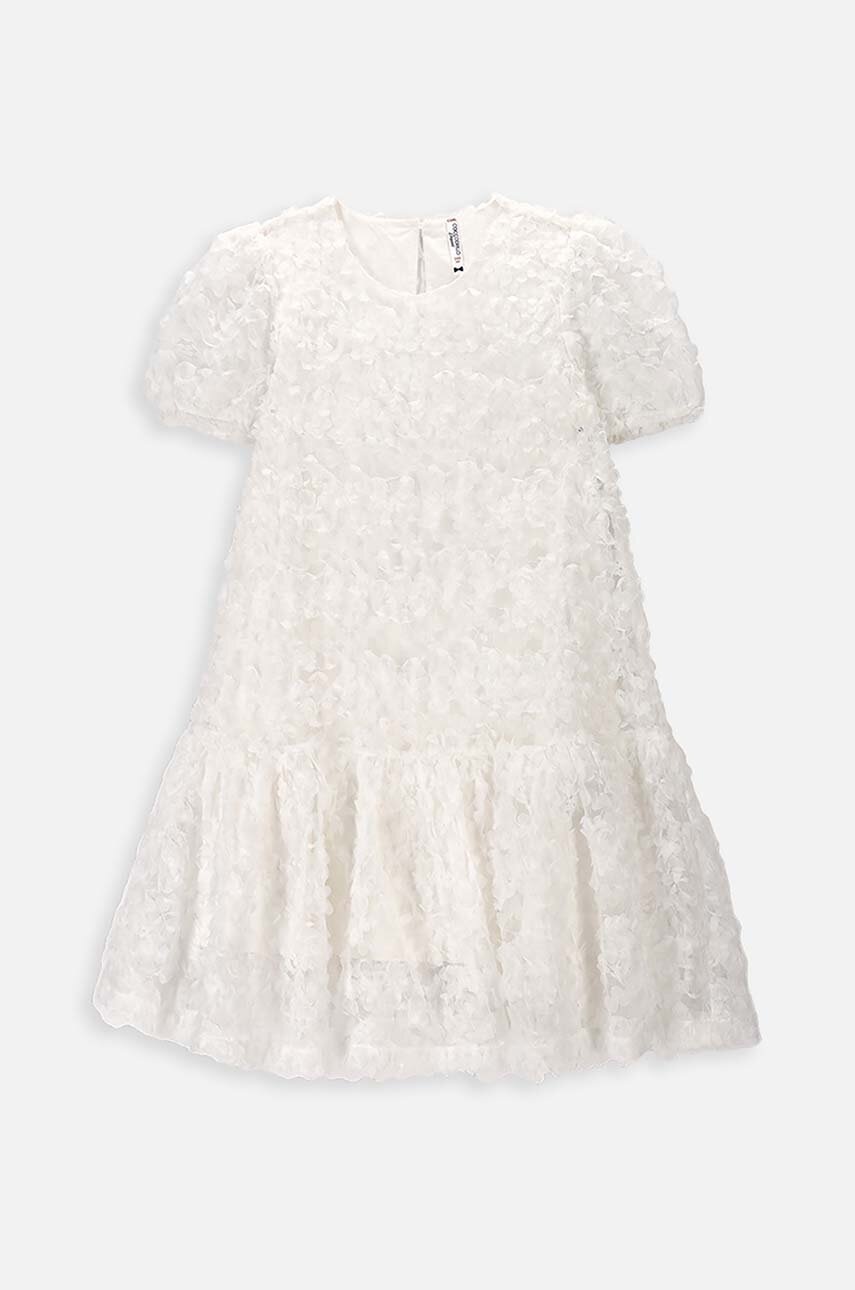 Детское платье Coccodrillo цвет бежевый mini расклешённая