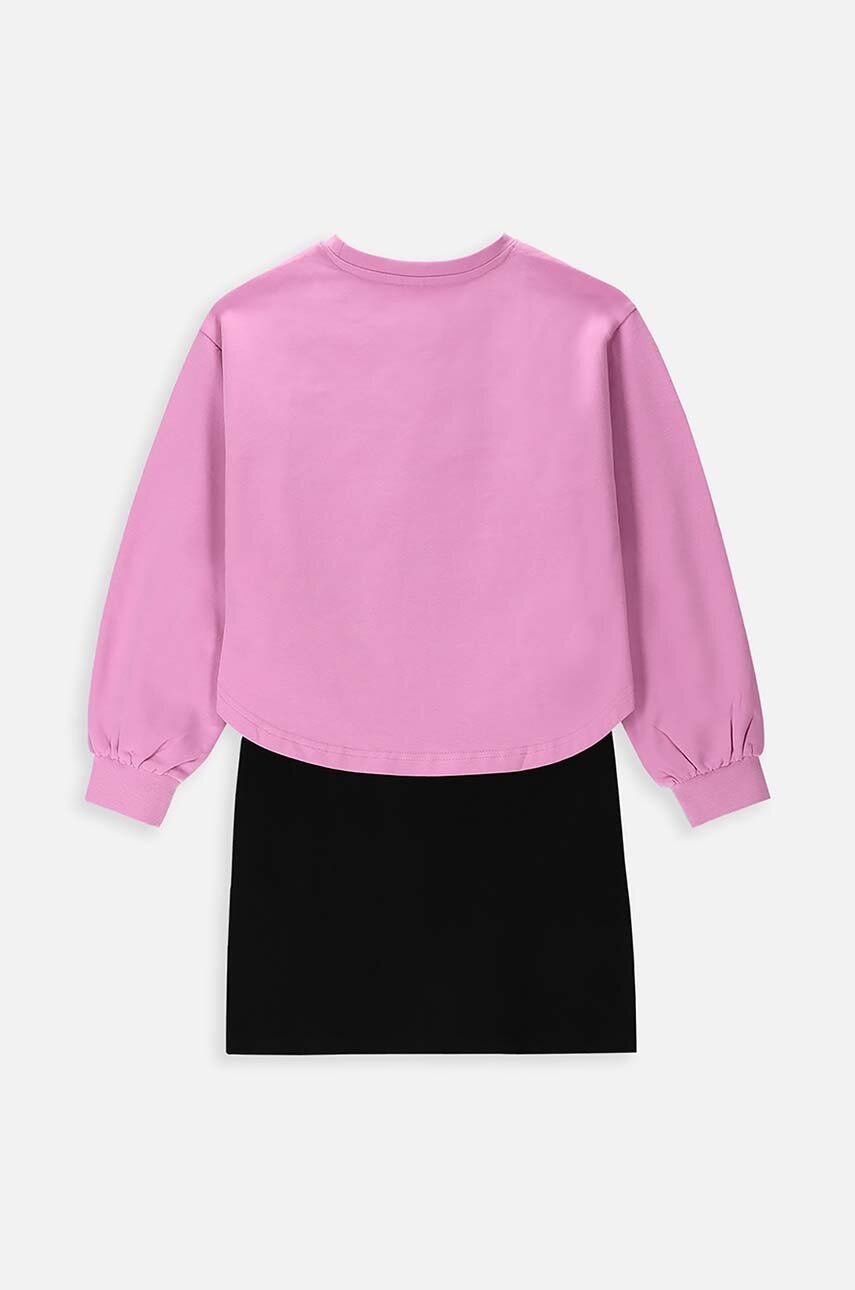 Детский комплект Coccodrillo цвет розовый