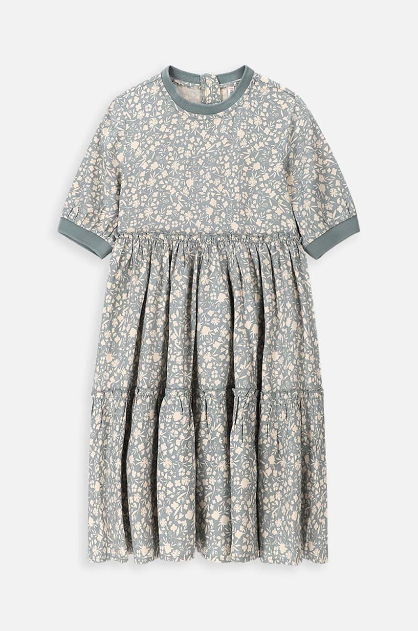 Детское платье Coccodrillo цвет зелёный mini расклешённая в Полтаве Детское платье Coccodrillo цвет зелёный mini расклешённая в Полтаве