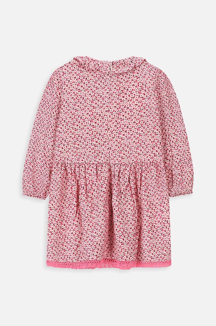 Детское платье Coccodrillo цвет розовый mini расклешённая Детское платье Coccodrillo цвет розовый mini расклешённая