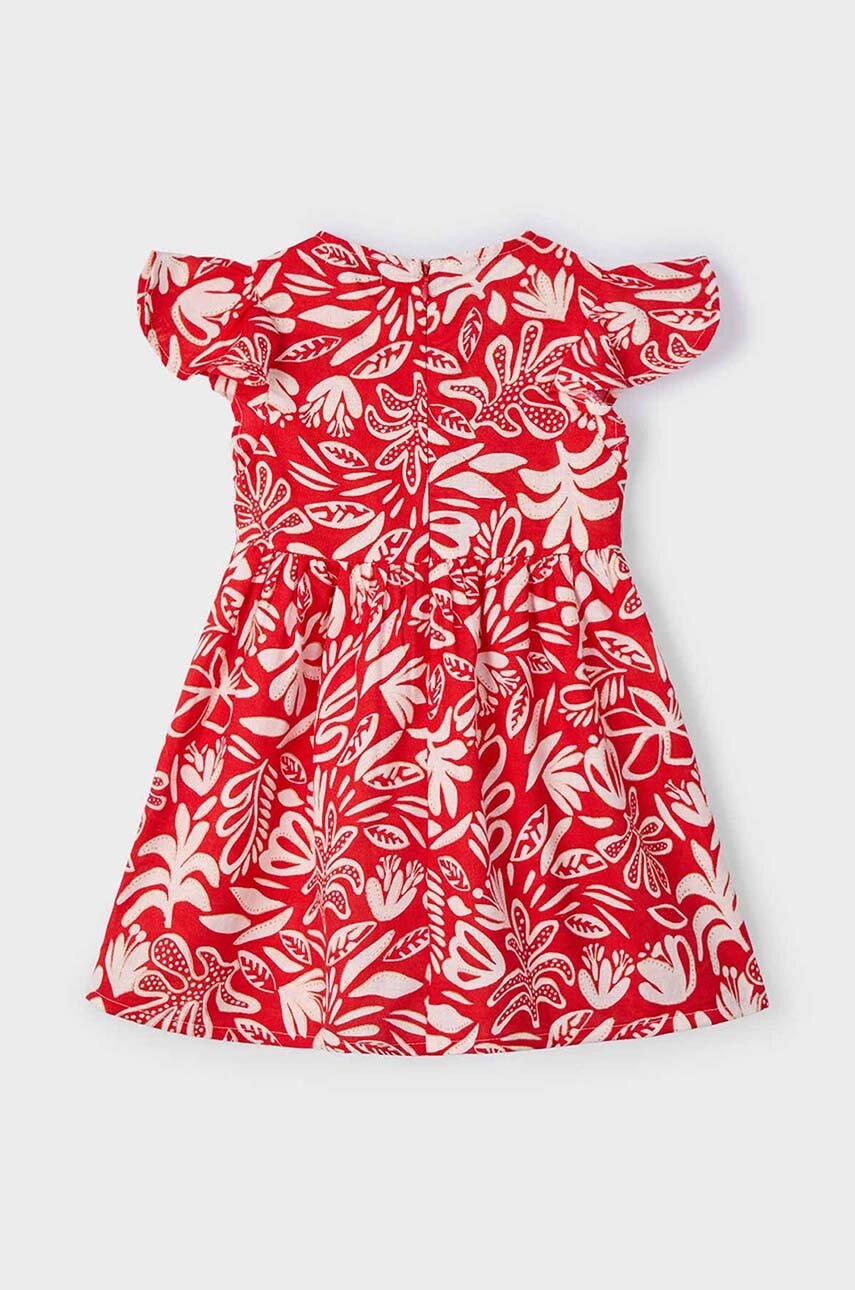 Детское платье Mayoral цвет фиолетовый mini расклешённая