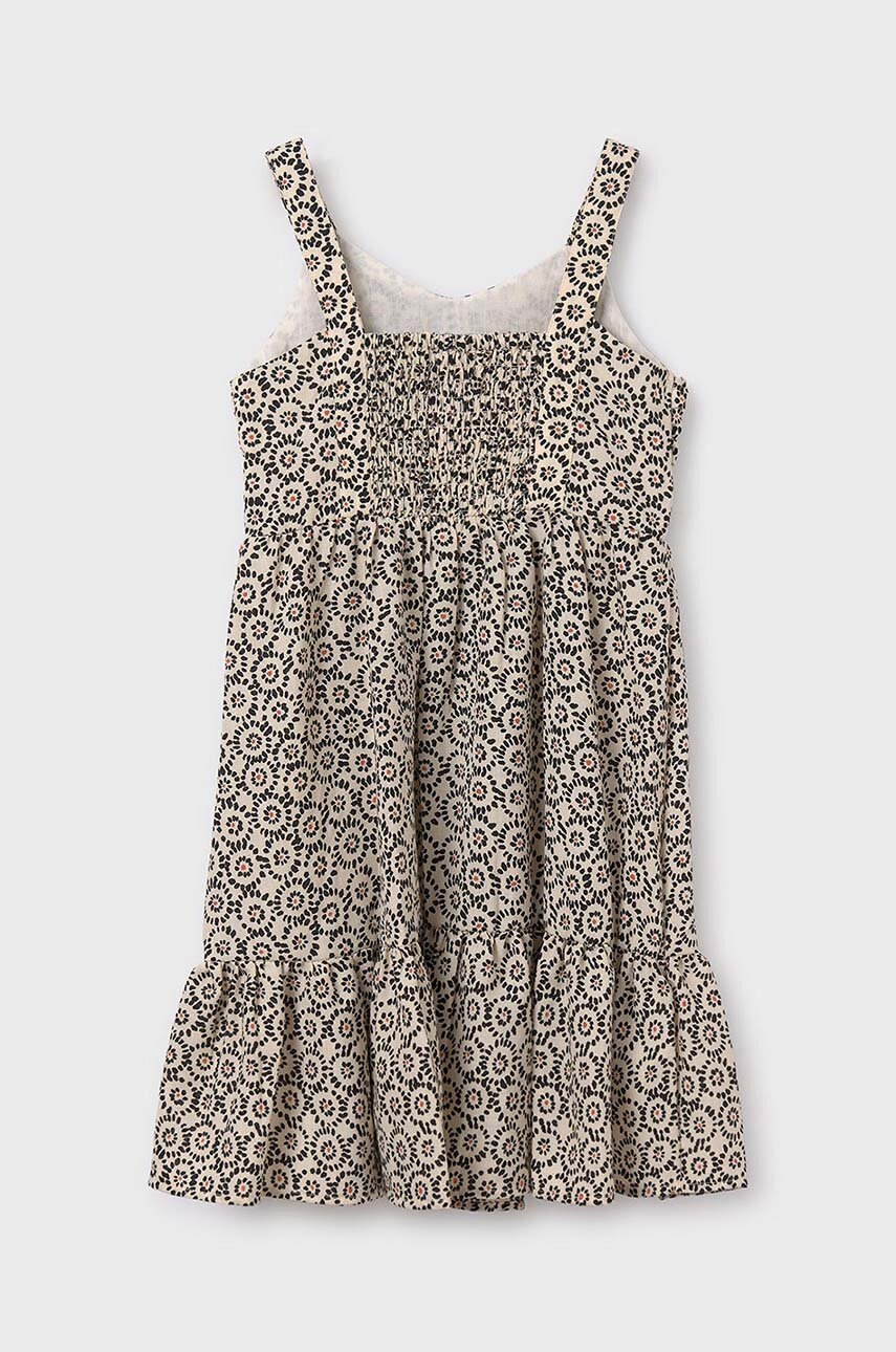 Детское платье Mayoral цвет бордовый mini расклешённая