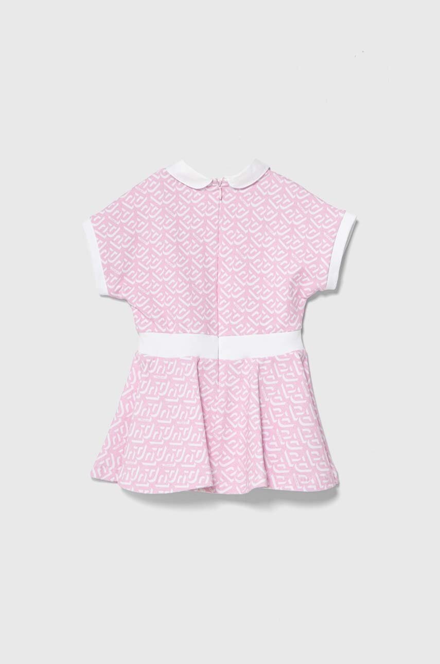 Детское платье Pinko Up цвет розовый mini расклешённая