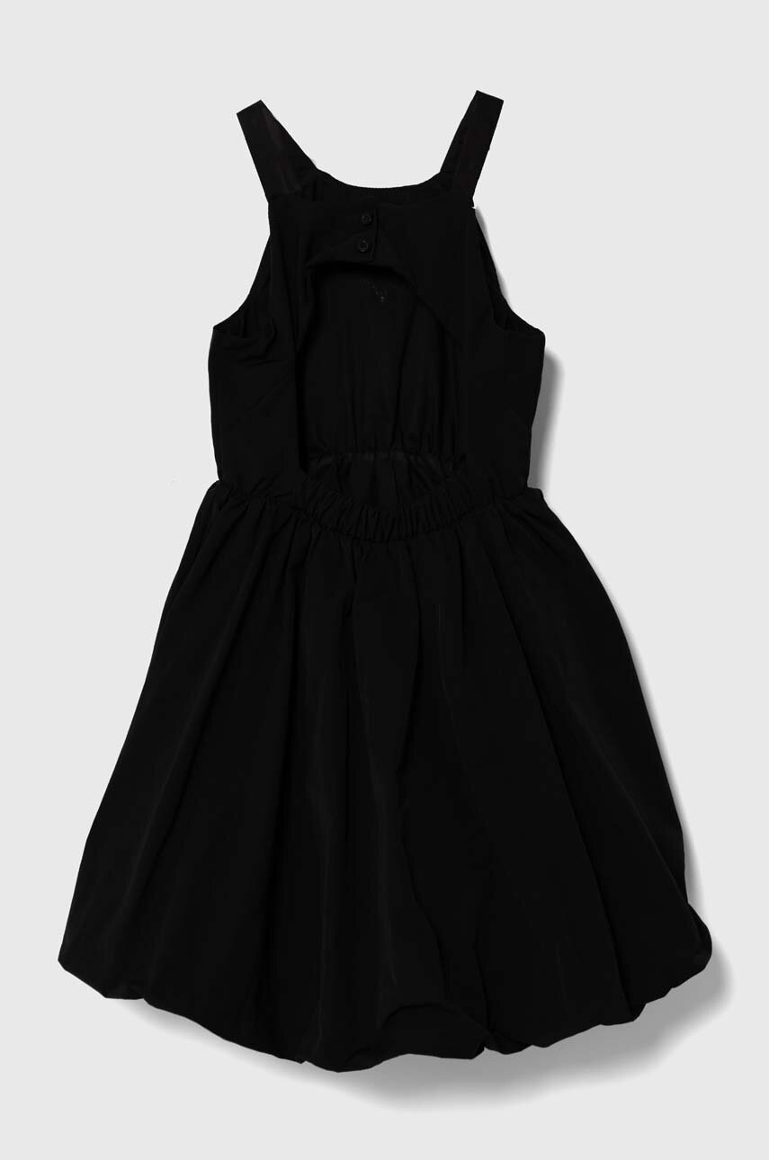 Детское платье Pinko Up цвет чёрный mini расклешённая