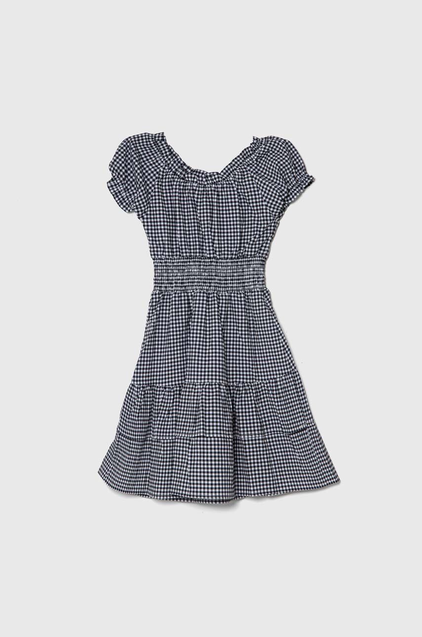 Детское платье Guess цвет чёрный mini расклешённая